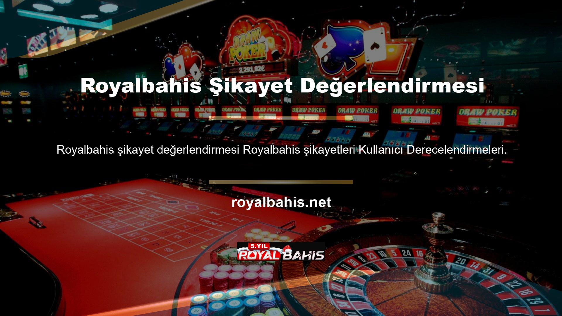 Royalbahis şikayetlerini gözden geçirdik